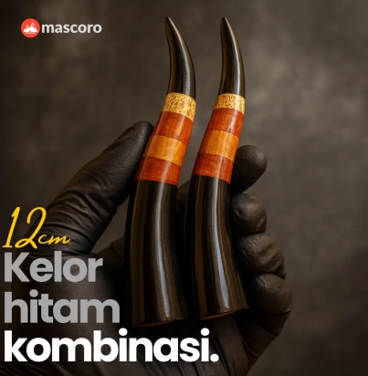 Pipa rokok kelor hitam kombinasi by mascoro