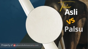 Textur gading gajah asli vs palsu