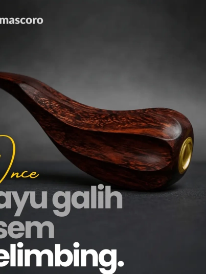 pipa rokok kayu galih asem belimbing premium