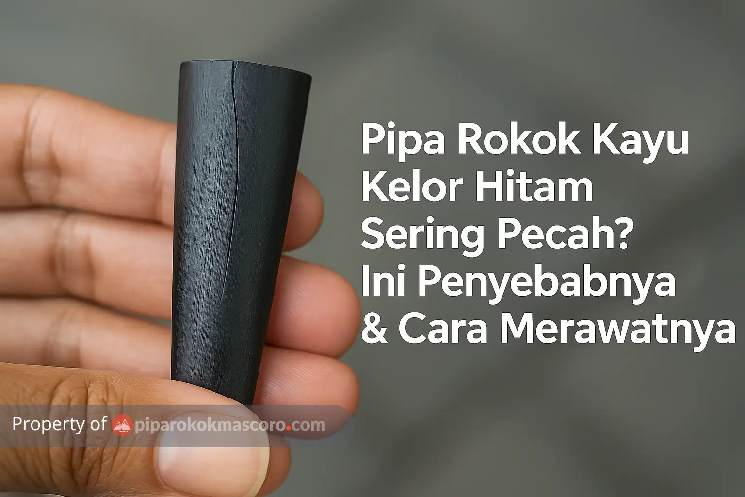 Pipa Rokok Kayu Kelor Hitam Sering Pecah? Ini Penyebabnya & Cara Merawatnya