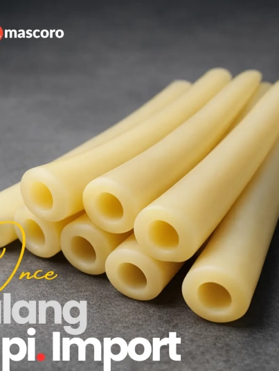 pipa filter tulang sapi premium import