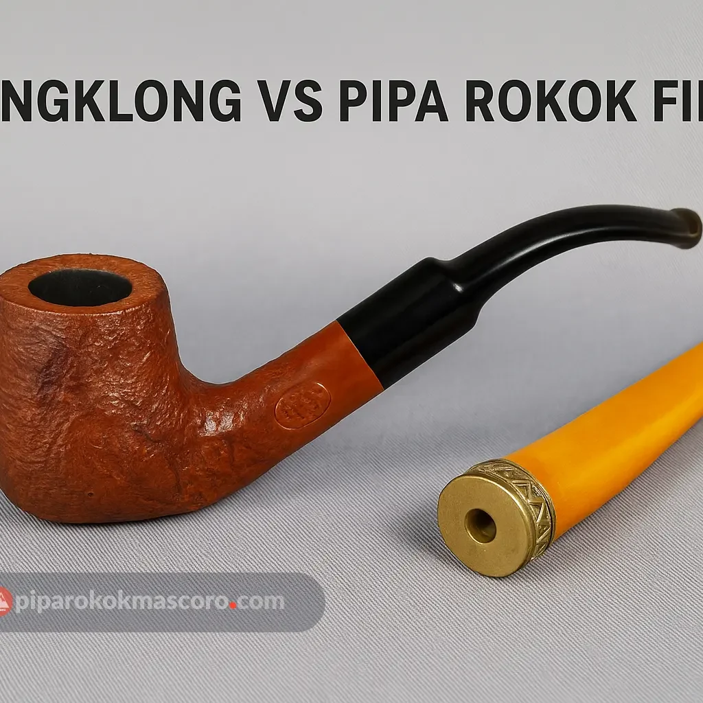 pipa rokok filter vs cangklong