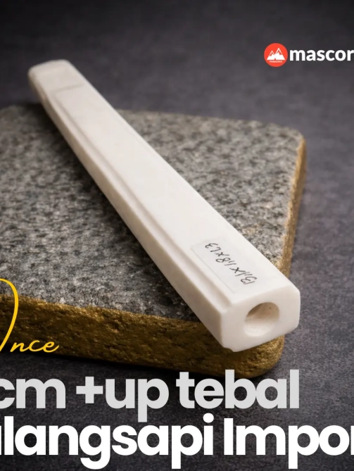 Pipa rokok tulang sapi tebal import