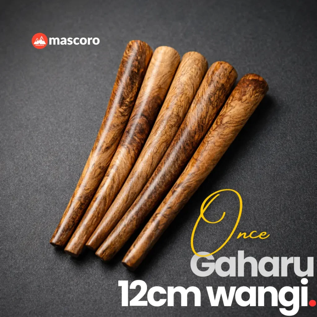 pipa once gaharu asli